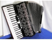 Aliante 3 voice piano accordion black
